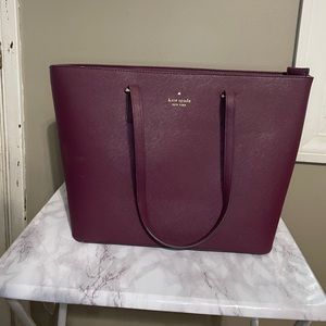 Kate Spade maroon purse
